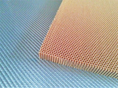 Nomex aramid honeycomb Thickness 15 mm Cell size 3.2 mm